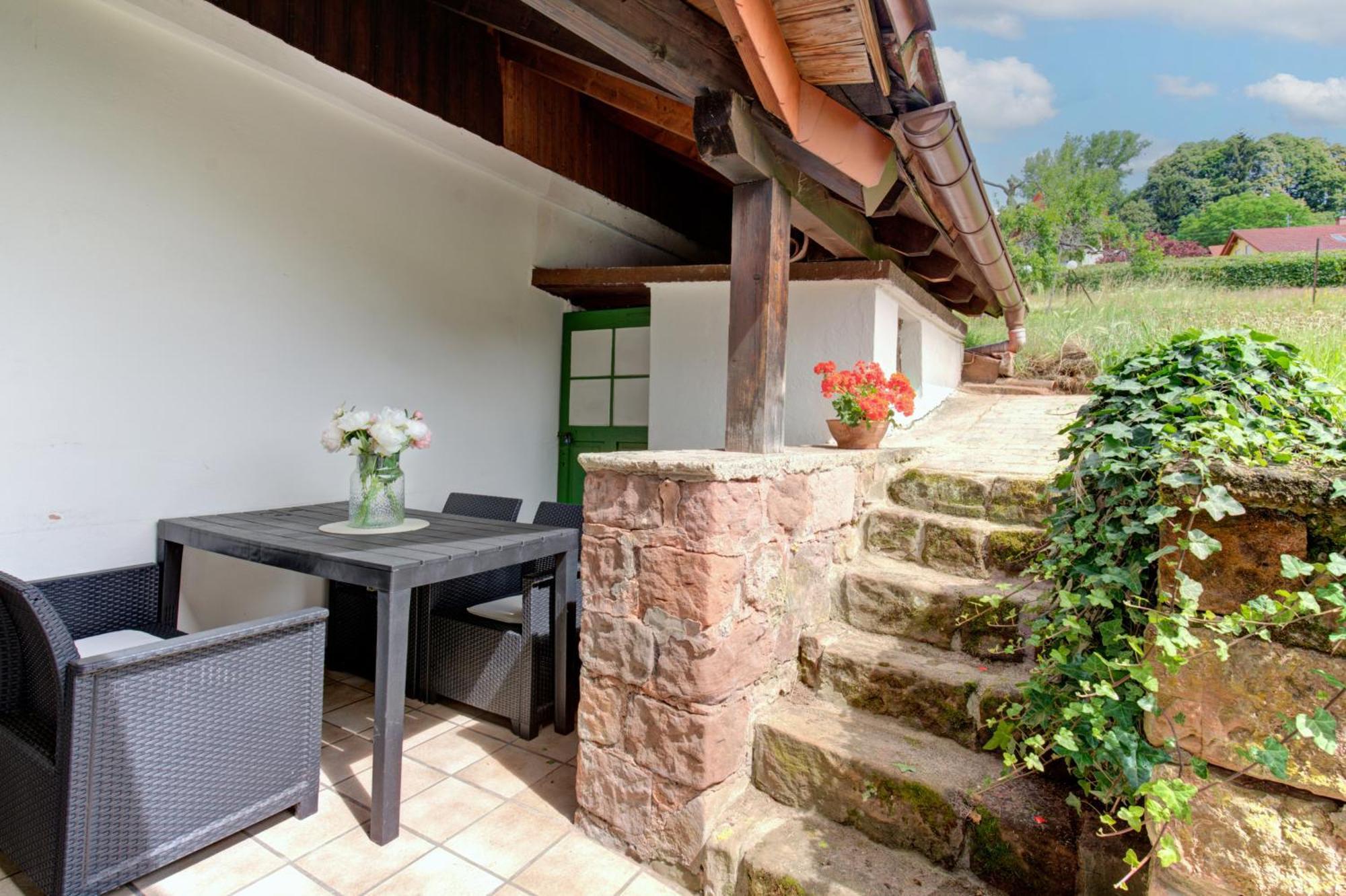 Ferienhaus Storchenblick Bann Exterior photo