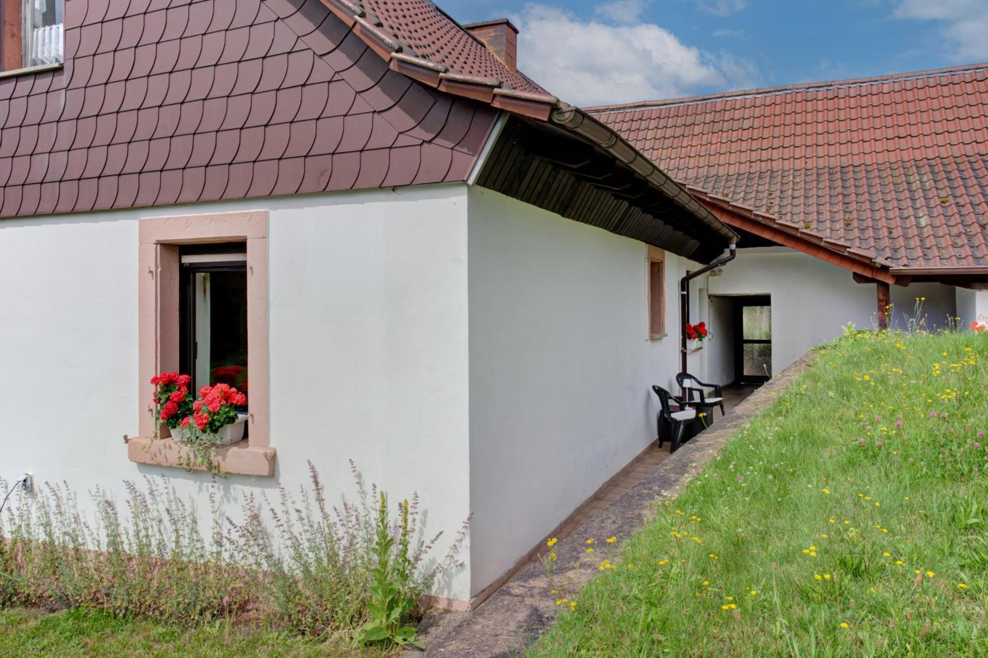 Ferienhaus Storchenblick Bann Exterior photo
