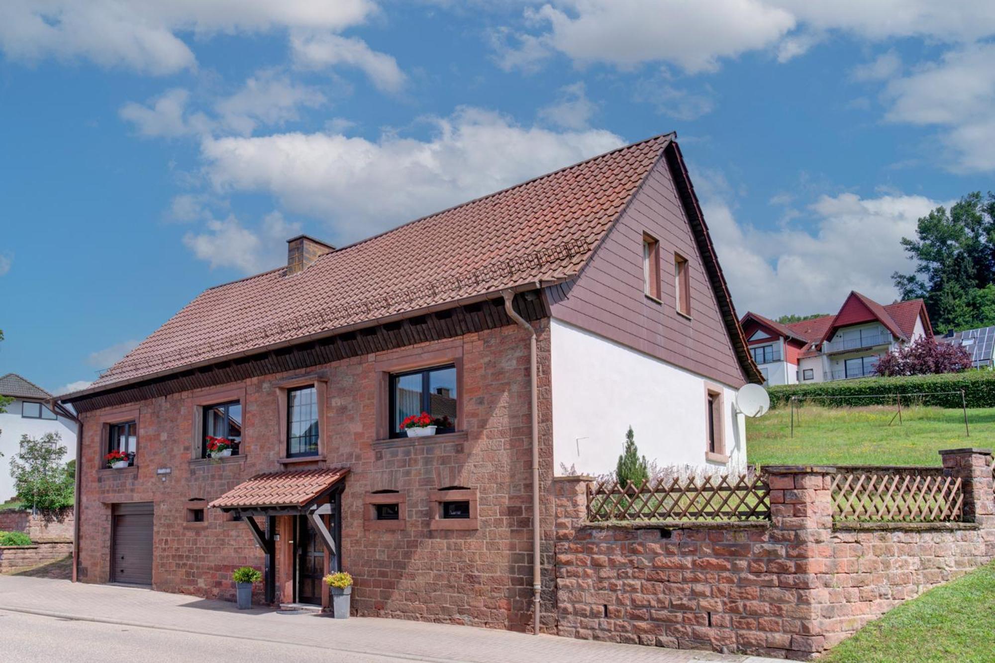 Ferienhaus Storchenblick Bann Exterior photo